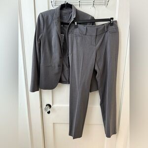The Limited Charcoal Pantsuit